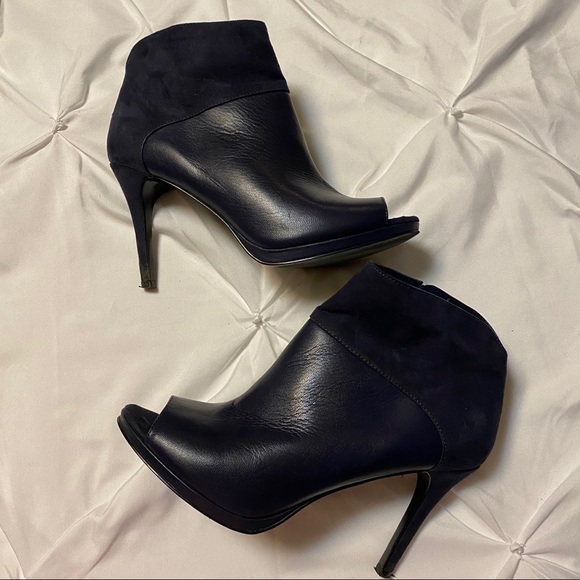Leather and suede Nine West shoe - Picture 2 of 3